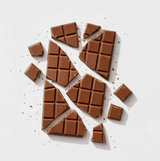 New Year Bell Christmas Personalised Chocolate Bar