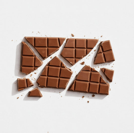 Red Motif New Year Personalised Chocolate Bar