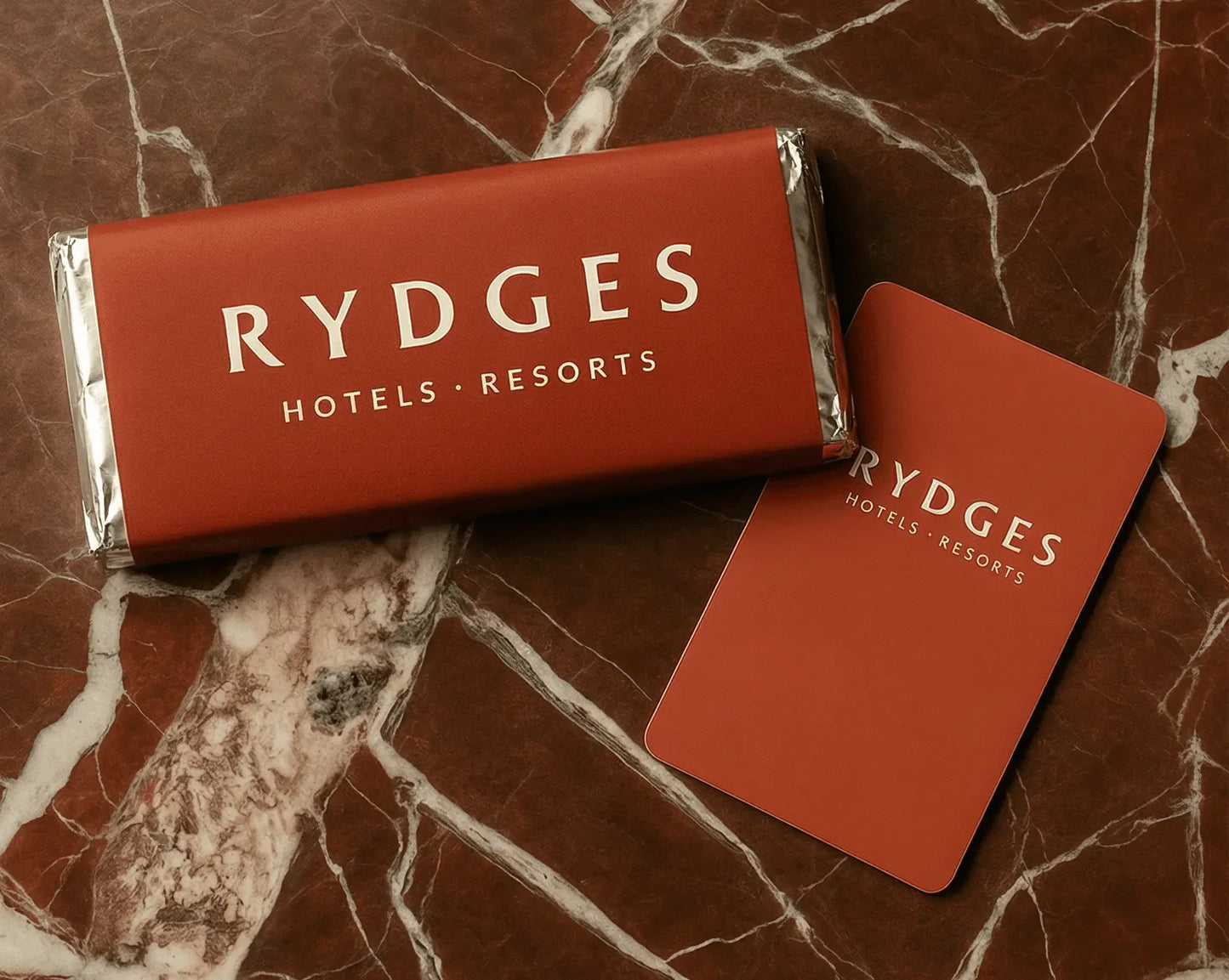 Branded Chocolate Bars for Rydges Hotels