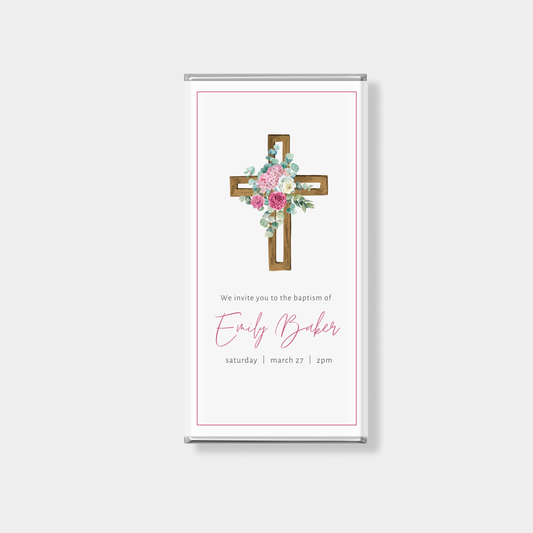 Crossfield Baptism Personalised Chocolate Bar