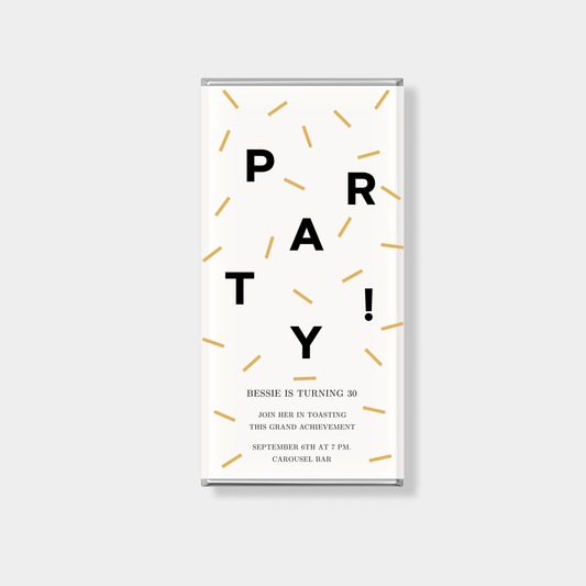 Excite Birthday Personalised Chocolate Bar