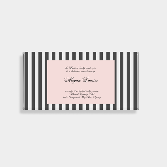 Classic Birthday Personalised Chocolate Bar