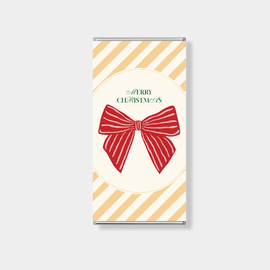 Bowcrest Christmas Personalised Chocolate Bar