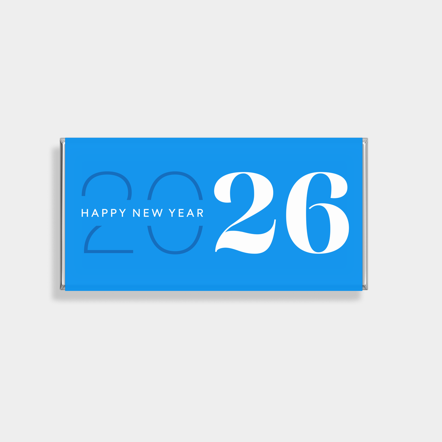 Blue Horizon New Year Personalised Chocolate Bar