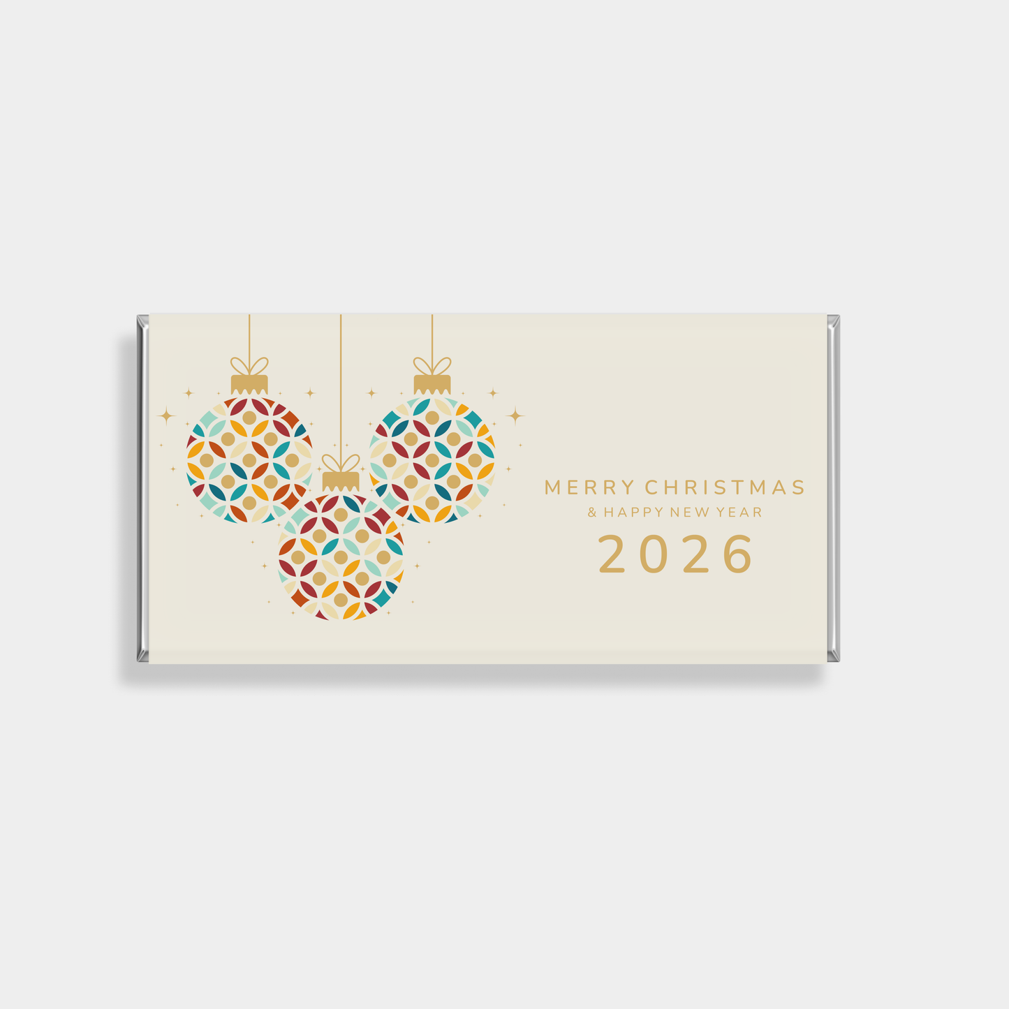 Lunar Crest New Year Personalised Chocolate Bar