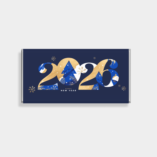 Night Fortune New Year Personalised Chocolate Bar